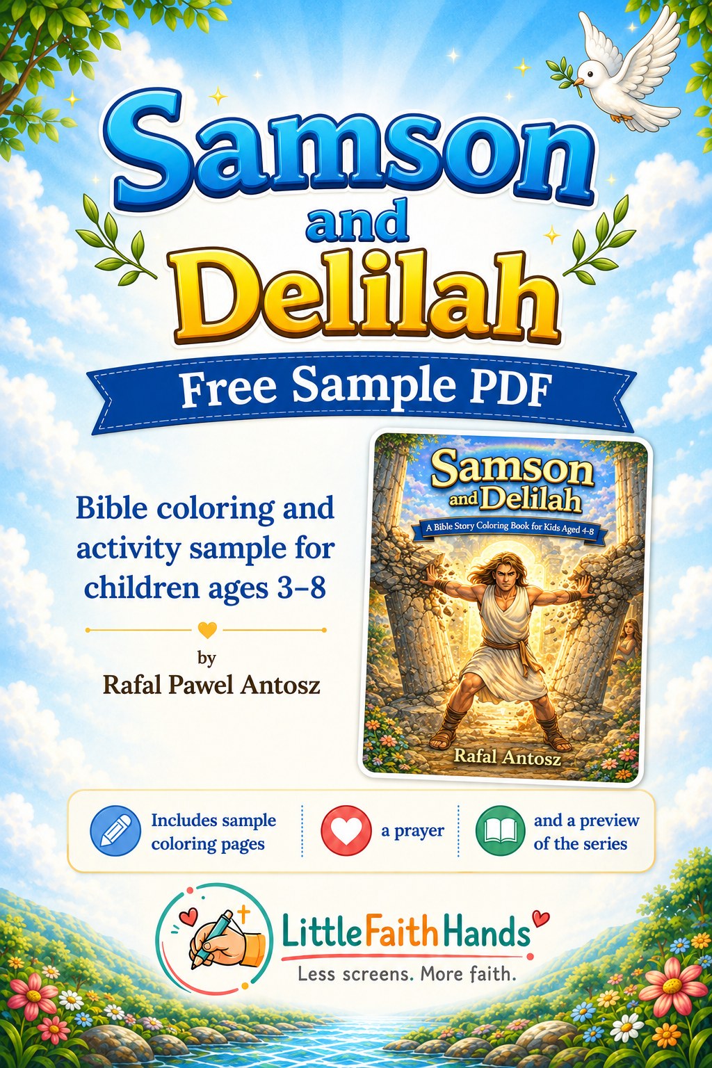 Samson and Delilah free sample PDF for kids